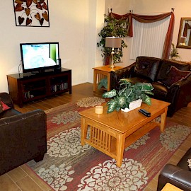 Florida Vacation Home Living Room