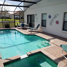 Florida Vacation Home Pool & Spa